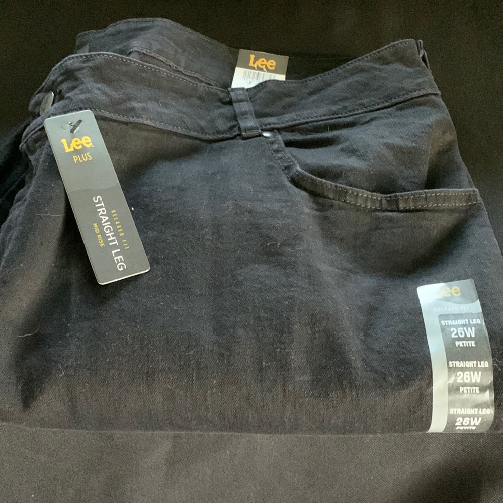 Lee Plus Straight Leg Jeans